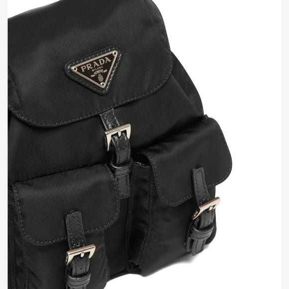 Nylon mini backpack - Picture 3 of 5